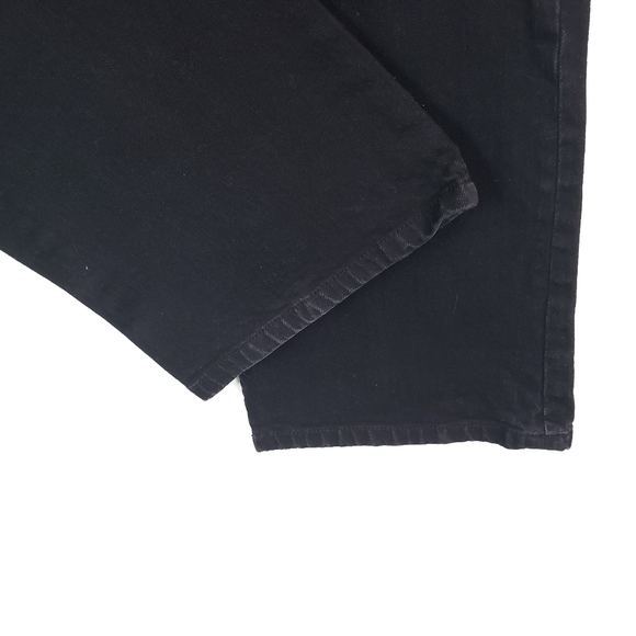 LAUREN RALPH LAUREN Women's Black Wash Classic Bootcut Stretchy Jeans Size: 10 - Picture 6 of 6